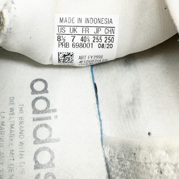 Adidas Women's Swift Run Black & White Leopard Print Sneakers 8.5 - Picture 7 of 7